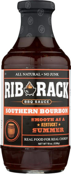Rib Rack Southern Bourbon Bbq Sauce, 19 Oz