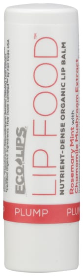 Eco Lips: Lip Balm Food Plump, 0.15 Oz