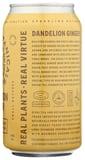 Rishi Tea: Beverage Sparkling Dandelion Ginger, 12 Fo