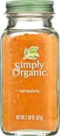 Simply Organic: Turmeric, 2.38 Oz