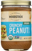 Woodstock Peanut Butter Crunchy Salted Organic, 16 Oz