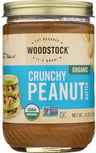 Woodstock Peanut Butter Crunchy Salted Organic, 16 Oz