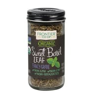 Frontier Herb Basil Leaf - Organic - Sweet - Cut And Sifted - .56 Oz