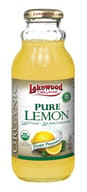 Lakewood: Organic Pure Juice Lemon, 12.5 Oz
