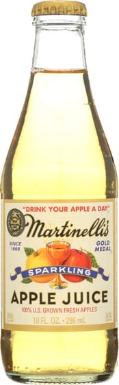 Martinellis: Gold Medal Sparkling Apple Juice, 10 Oz