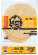 La Tortilla:  Factory Whole Wheat Low Carb Tortillas, 13 Oz