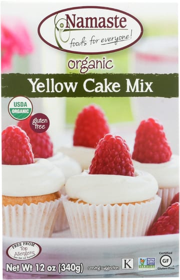 Namaste Foods Organic Yellow Cake Mix, 12 Oz