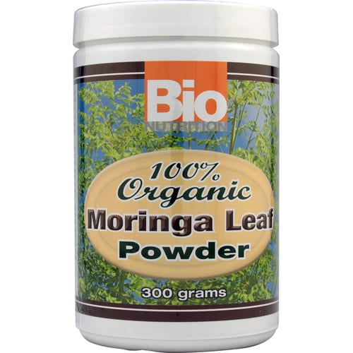 Bio-Nutrition Moringa Leaf Powder 100% Organic (1x300 Grams)