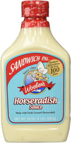 Woebers: Sauce Sndwch Pal Horseradish, 16 Oz