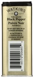 Watkins: Pepper Blk Granulated, 4 Oz