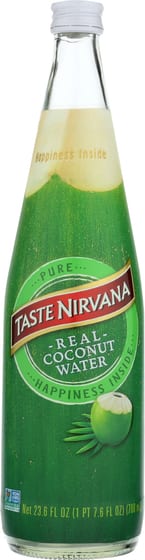 Taste Nirvana: Real Coconut Water, 23.6 Oz
