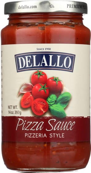Delallo: Italian Pizza Sauce, 14 Oz