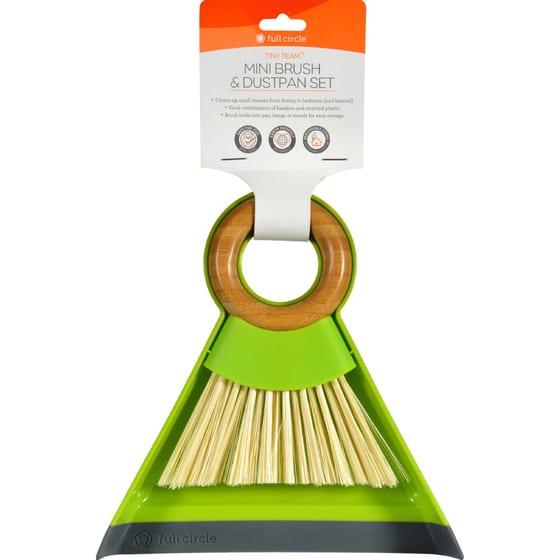 Full Circle Home Dustpan And Brush Set Mini Tiny Team 1 Set