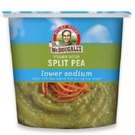 Dr. Mcdougall's Vegan Split Pea Lower Sodium Soup Cup - Case Of 6 - 1.9 Oz.
