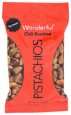 Wonderful Pistachios: Chili Roasted No Shells, 2.25 Oz