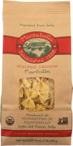 Montebello: Farfalle Organic Pasta, 16 Oz