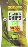 Barnana Acapulco Lime Plantain Chips 5 Oz