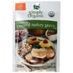 Simply Organic Roasted Turkey Flavored Gravy Seasoning Mix - Case Of 12 - 0.85 Oz.