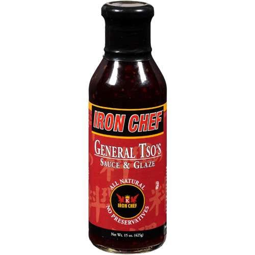 Iron Chef Sauce And Glaze - General Tso's - Case Of 6 - 15 Oz.