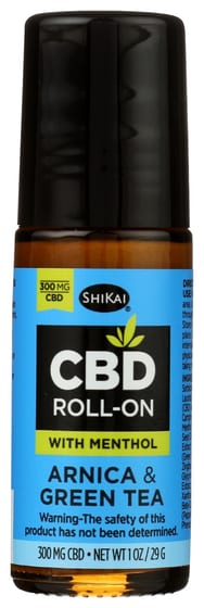 Shikai: Roll On Cbd 300mg, 1 Oz