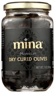 Mina: Olives Black Moroccan, 7 Oz