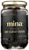 Mina: Olives Black Moroccan, 7 Oz