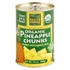 Native Forest Organic Chunks - Pineapple - Case Of 6 - 14 Oz.