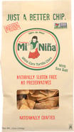 Mi Nina Chips Tortilla Sea Salt, 12 Oz