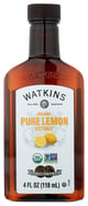 Watkins: Extract Lemon Pure Org, 4 Fo