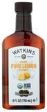 Watkins: Extract Lemon Pure Org, 4 Fo
