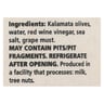 Divina - Organic Pitted Kalamata Olives - Case Of 6 - 6 Oz.