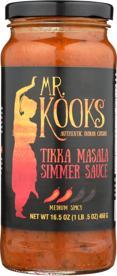 Mr Kook: Tikka Masala Sauce, 16.5 Oz