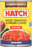 Hatch: Diced Tomatoes & Green Chilies Original Medium, 10 Oz