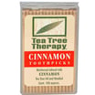 Tea Tree Therapy Toothpicks Cinnamon - 100 Toothpicks - Case Of 12