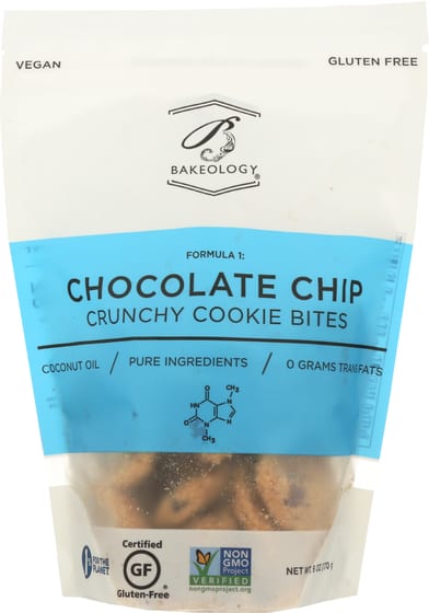 Bakeology Chocolate Chip Crunchy Cookie Bites, 6 Oz