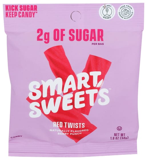 Smartsweets: Red Twists, 1.8 Oz