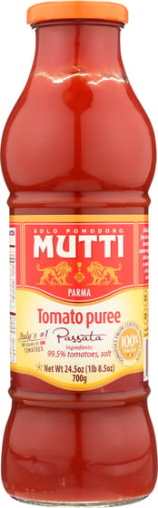 Mutti: Tomato Puree Passata, 24.5 Oz