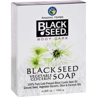 Black Seed Bar Soap Vegetable Glycerin 4.25 Oz