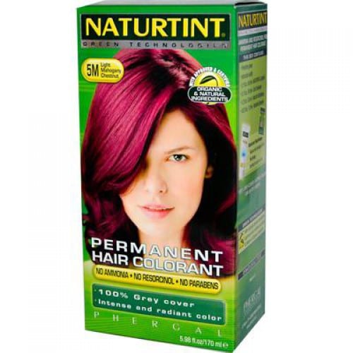 Naturtint Hair Color - Permanent - 5m - Light Mahogany Chestnut - 5.28 Oz