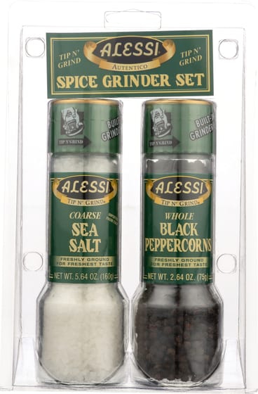 Alessi Grinder Set Salt And Pepper, 2 Pc