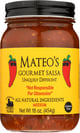 Mateo's: Gourmet Salsa Medium, 16 Oz