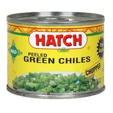 Hatch Chili Hatch Diced Hot Green Chilies - Diced Green Chiles - Case Of 24 - 4 Oz.