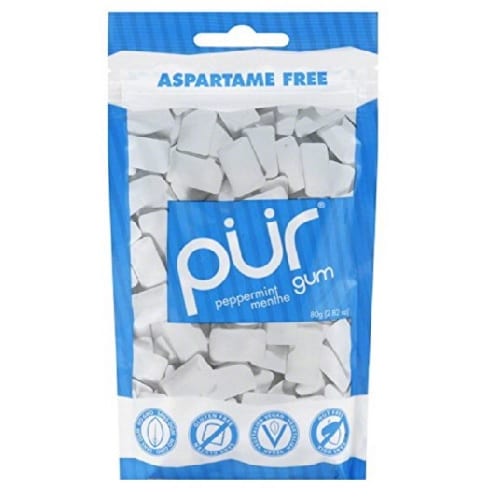 Pur Gum: Peppermint Gum, 2.72 Oz