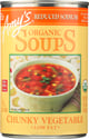 Amys: Soup Vegetable Chunky Light Sodium, 14 Oz