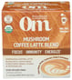 Om Mushrooms: Mushroom Coffee Latte 10 Packets, 2.82 Oz