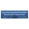 One Degree Organic Foods Organic Rolled Oats - Sprouted - Case Of 4 - 24 Oz