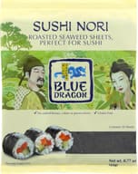 Blue Dragon Sushi Nori Roasted Seaweed Perfect For Sushi, 0.77 Oz