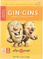 Ginger People Hard Ginger Candy Box, 4.5 Oz