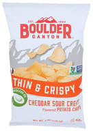 Boulder Canyon: Cheddar Sour Cream Potato Chips, 6 Oz