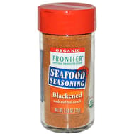 Frontier Herb Seafood Seasoning - Organic - Blackened - 2.5 Oz